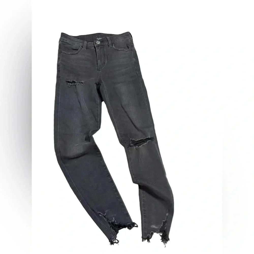 American Eagle Jeans Black Jeggings size 4 short
